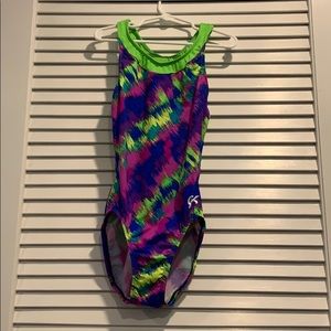 Multicolored GK leotard